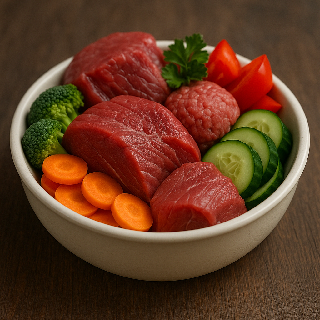 Frischfleisch-Menüs